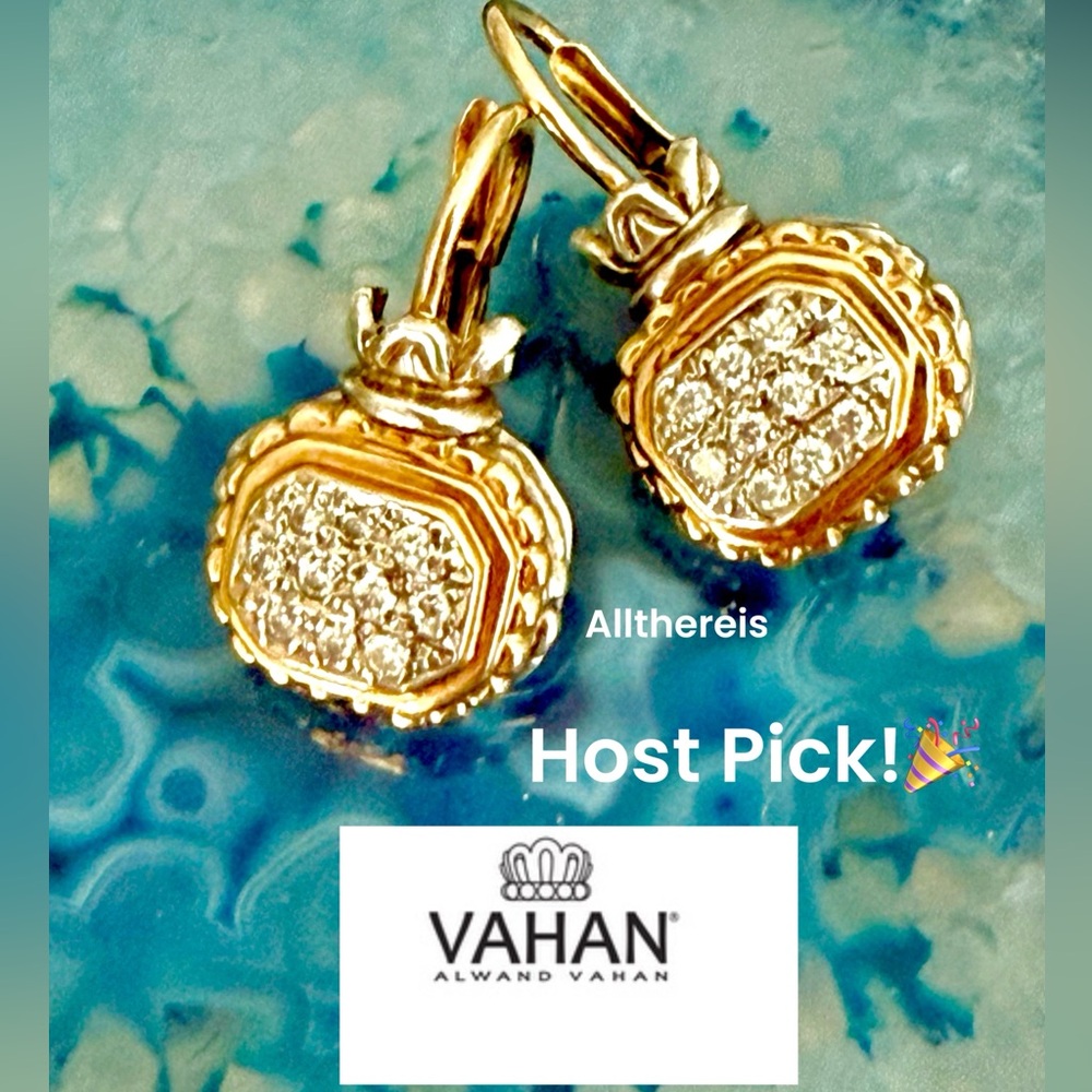 🎉Alwand Vahan diamond earrings - Picture 2 of 14